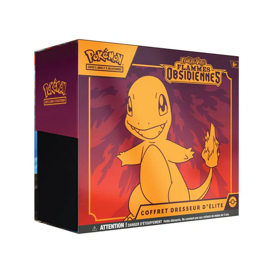 Coffret Dresseur d’Élite - Flammes Obsidiennes EV03 - FR (Scellé)