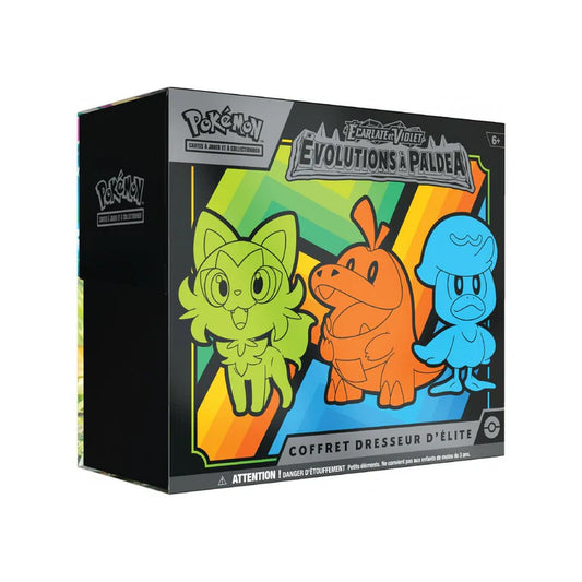 Coffret Dresseur d’Élite - Évolutions à Paldea EV02 - FR (Scellé)